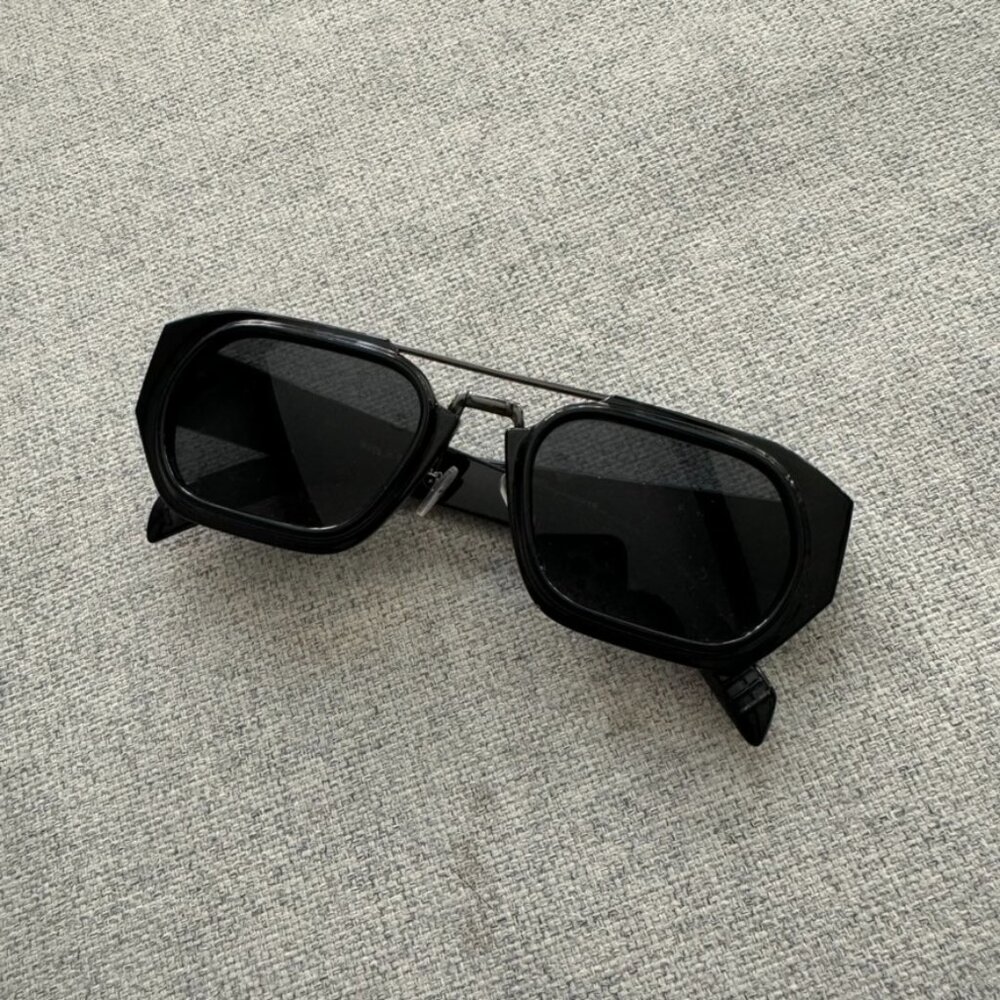 Black Acetate Sunglasses